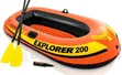 Intex Explorer 200 Inflatable Boat Set - 2