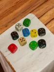 Six-Sided Dice Set (D6) - Pack of 12 - 5