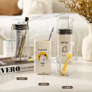 3-in-1 Family Toothbrush Holder & Mouthwash Cup Set