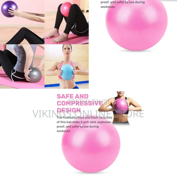 Pilates and Yoga Exercise Ball (25cm) - 1