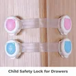 2pcs Child Safety Locks for Drawers & Cabinets - 2