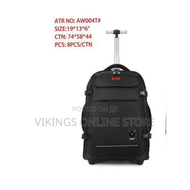 Wheeled Laptop Backpack: Versatile 2-in-1 Hybrid Luggage - 1