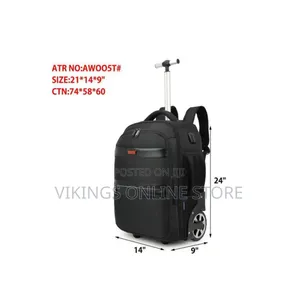 Wheeled Laptop Backpack: Versatile 2-in-1 Hybrid Luggage
