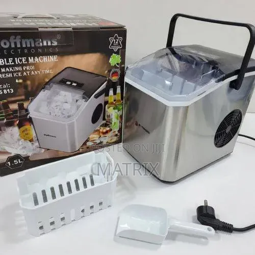 Hoffmans 1.5L Portable Automatic Ice Making Machine HM-9813 - 1