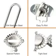 Stainless Steel Dumpling Maker and Cutter Set - 2