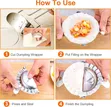 Stainless Steel Dumpling Maker and Cutter Set - 4