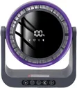 USB Air Circulator Desk Fan with Remote & Digital Display - 1