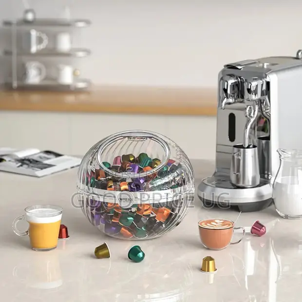 Transparent Spherical Coffee Capsule Holder - 1
