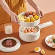 Electric Food and Soup Steamer Pot - 2 Layers - 2