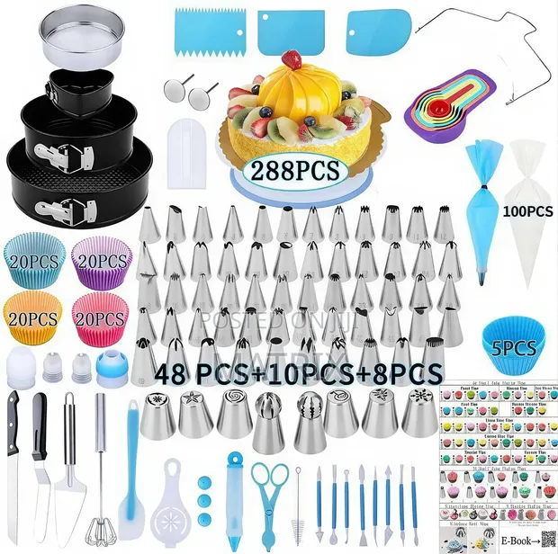 Professional Cupcake Decorating Kit - 1