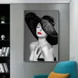 60x80cm Abstract Woman Canvas Painting - 2