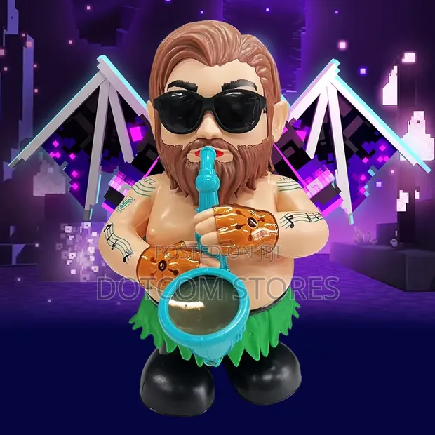 Electric Dancing Saxophone Uncle Toy - 1