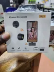 SX21 Wireless Microphone Set - Dual Mic, Type-C & iPhone Compatible - 3