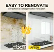 5pcs Marble Wallpaper PVC 3D Self Adhesive Wall Sticker - 1