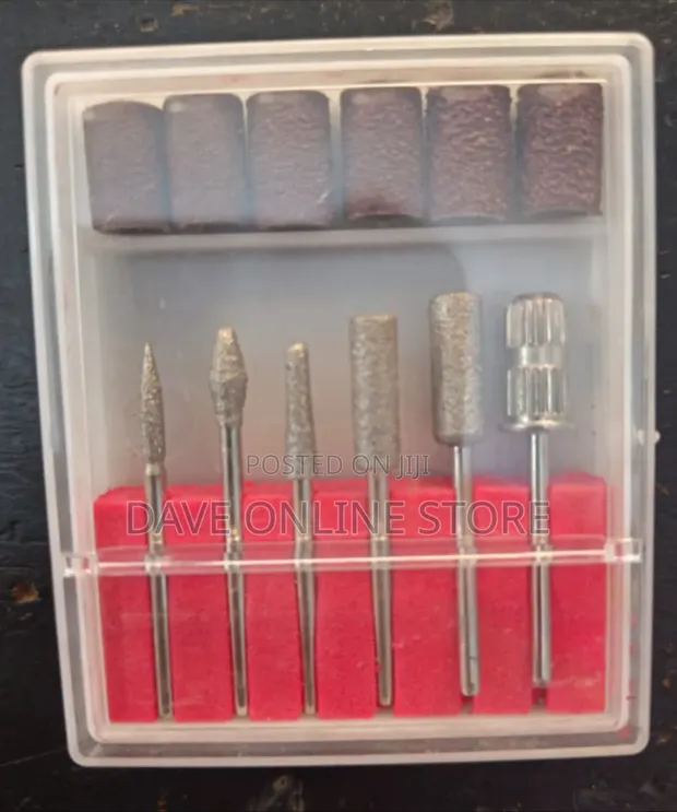 Generic Diamond Nail Drill Bits Set - 1