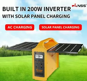 200W Portable Power Station with Solar Panels