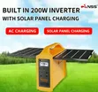 200W Portable Power Station with Solar Panels - 1