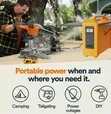 200W Portable Power Station with Solar Panels - 4