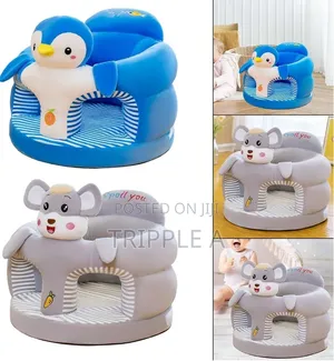 Baby Floor Seat Sofa - Cartoon Plush