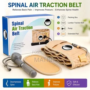 Inflatable Spinal Decompression Belt for Lumbar Support