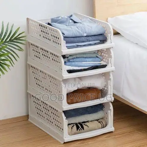 Stackable Plastic Wardrobe Organizer - 1