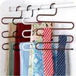5-Layer Metallic S-Hanger for Pants & Scarves - 1