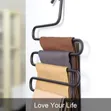 5-Layer Metallic S-Hanger for Pants & Scarves - 3