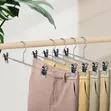 10 Wooden Trouser & Pants Hangers - 1