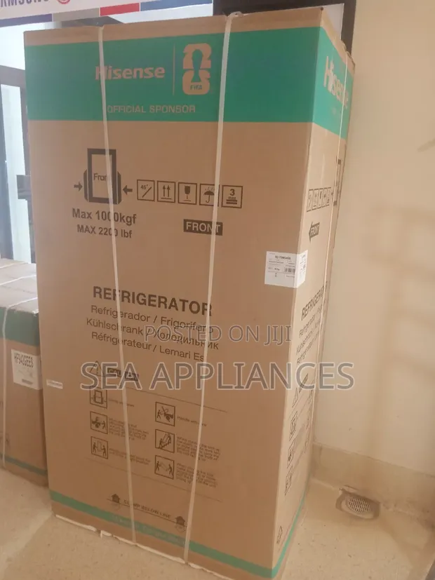 Hisense 750 Refrigerator - Silver - 1