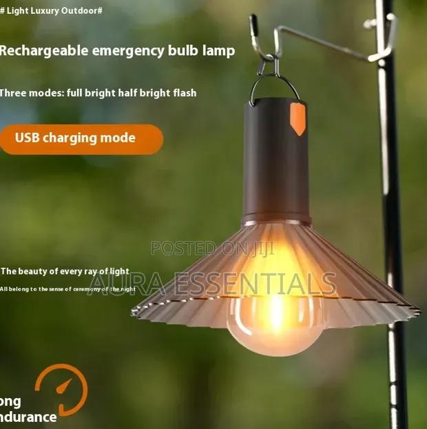Outdoor Waterproof Camping Light - USB Rechargeable - 1