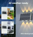 Solar Outdoor Up and Down Fence Light - 2