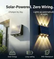 Solar Outdoor Up and Down Fence Light - 3