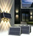 Solar Outdoor Up and Down Fence Light - 4