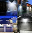 2pcs 100 LEDs Solar Outdoor Lights with Motion Sensor - 2