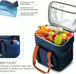 Dual-Compartment Insulated Lunch Bag - 1