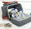 Dual-Compartment Insulated Lunch Bag - 4