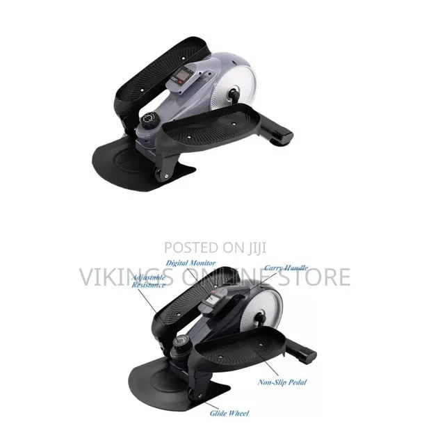 Compact Under-Desk Mini Elliptical & Pedal Exerciser - 1