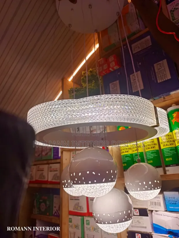 3-in-1 LED Chandelier with Remote Control - 1