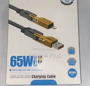 Brand New GE 65W Multi-Device Charger Cable