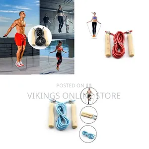 Classic Wooden Handle Fitness Jump Rope