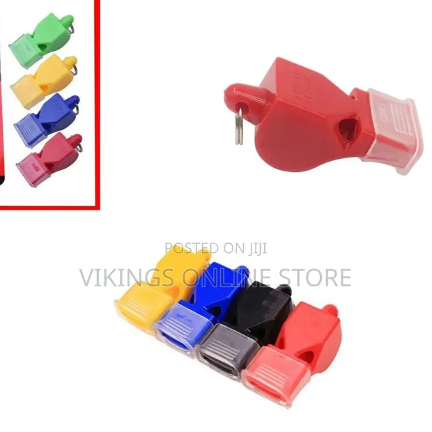 Plastic Pealess Sports Whistles - 1