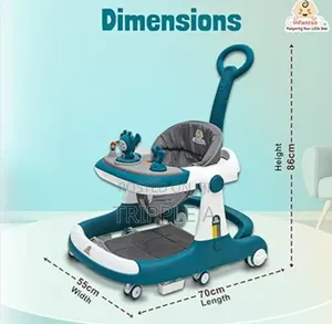 4-in-1 Baby Walker with Wheels