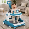 4-in-1 Baby Walker with Wheels - 2