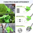 Electric Cordless Grass Cutter - 3-in-1 Trimmer - 2
