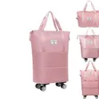 Expandable Foldable Rolling Travel Duffel Bag - 1