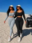 Women's 2pc Workout Set - 1