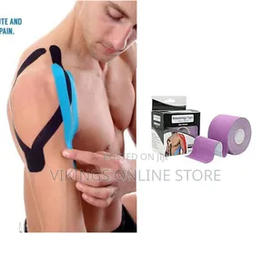 Elastic Kinesiology Tape for Shoulder Support