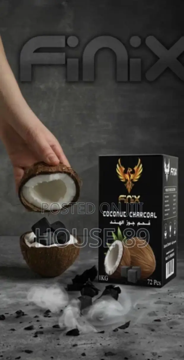 Finix Coconut Charcoal - 1kg Box - 1