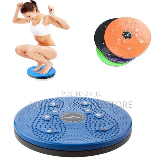 Plastic Waist Twisting Disc with Textured Foot Pads - 1