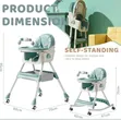 Convertible 4-in-1 Baby High Feeding Chair - 2